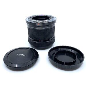 Vivitar MC 2x Tele Converter for Mamiya RB67 Pro S SD Cameras w/Case and Covers